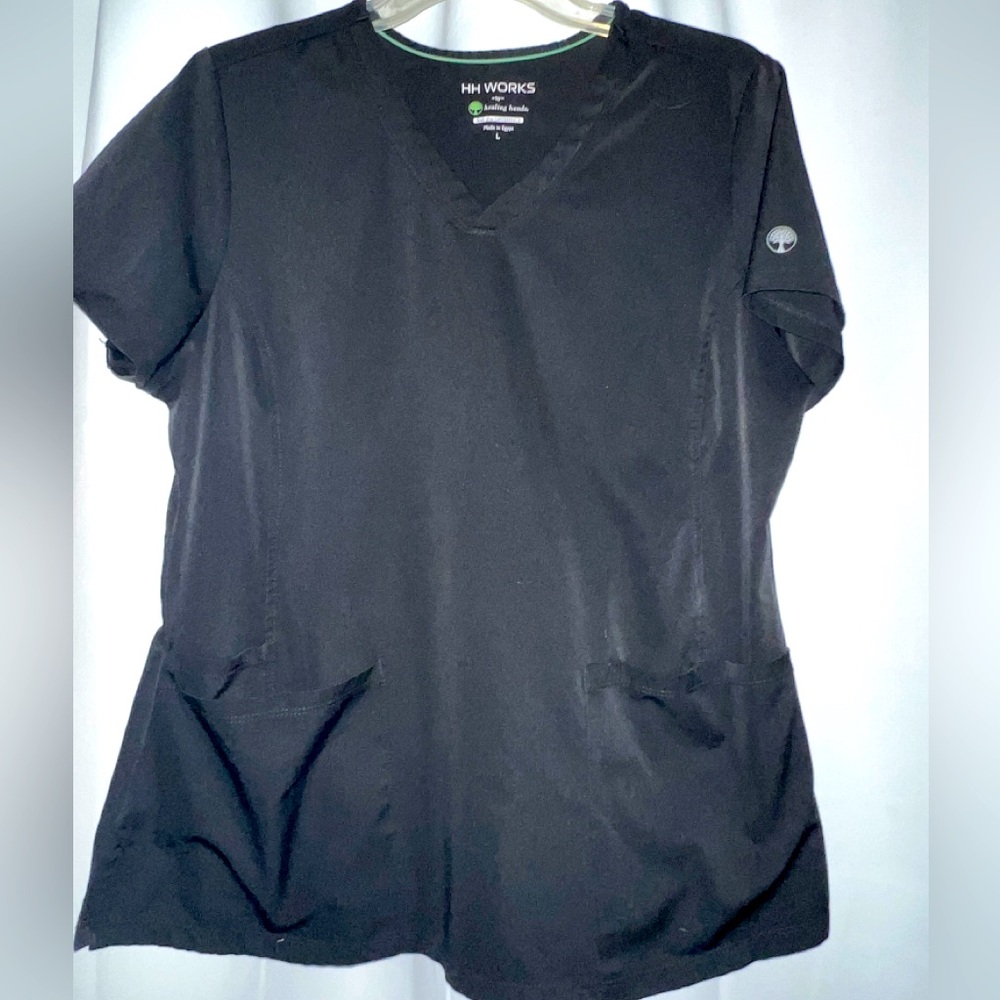 HH Works Healing Hands scrub top